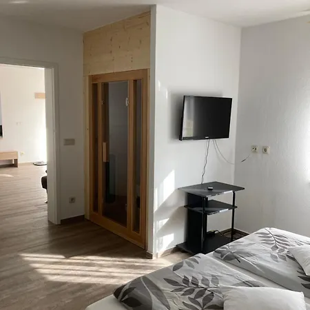 Hotel Am Schlosspark Mallin Habitación foto